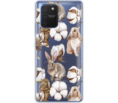 Силіконовий чохол BoxFace Samsung G770 Galaxy S10 Lite Cotton and Rabbits (38972-cc49)