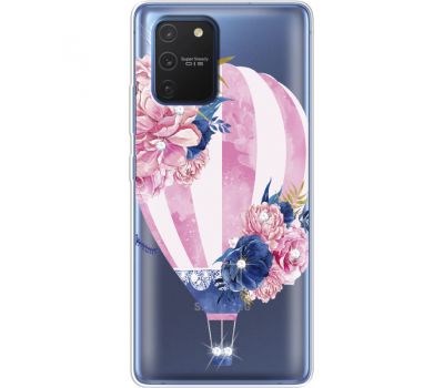 Силіконовий чохол BoxFace Samsung G770 Galaxy S10 Lite Pink Air Baloon (938972-rs6)