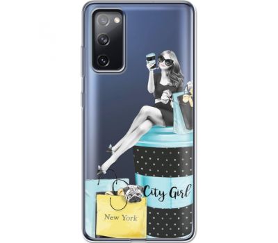 Силіконовий чохол BoxFace Samsung G780 Galaxy S20 FE City Girl (41036-cc56)