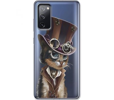Силіконовий чохол BoxFace Samsung G780 Galaxy S20 FE Steampunk Cat (41036-cc39)