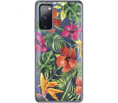 Силіконовий чохол BoxFace Samsung G780 Galaxy S20 FE Tropical Flowers (41036-cc43)