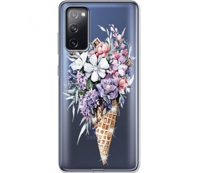 Силіконовий чохол BoxFace Samsung G780 Galaxy S20 FE Ice Cream Flowers (941036-rs17)