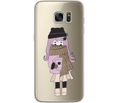 Силіконовий чохол BoxFace Samsung G935 Galaxy S7 Edge Winter Morning Girl (35048-cc61)