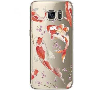 Силіконовий чохол BoxFace Samsung G935 Galaxy S7 Edge Japanese Koi Fish (35048-cc3)