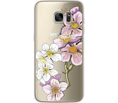 Силіконовий чохол BoxFace Samsung G935 Galaxy S7 Edge Cherry Blossom (35048-cc4)