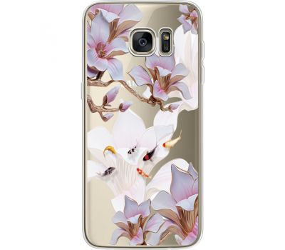 Силіконовий чохол BoxFace Samsung G935 Galaxy S7 Edge Chinese Magnolia (35048-cc1)