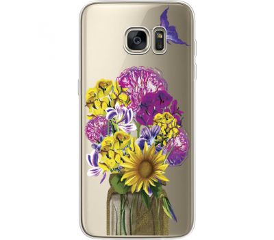 Силіконовий чохол BoxFace Samsung G935 Galaxy S7 Edge My Bouquet (35048-cc20)