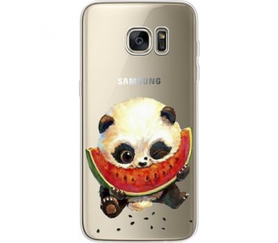 Силіконовий чохол BoxFace Samsung G935 Galaxy S7 Edge Little Panda (35048-cc21)