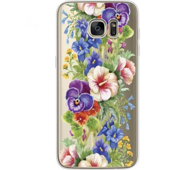 Силіконовий чохол BoxFace Samsung G935 Galaxy S7 Edge Summer Flowers (35048-cc34)