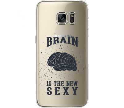 Силіконовий чохол BoxFace Samsung G935 Galaxy S7 Edge Sexy Brain (35048-cc47)