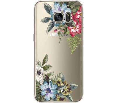 Силіконовий чохол BoxFace Samsung G935 Galaxy S7 Edge Floral (35048-cc54)