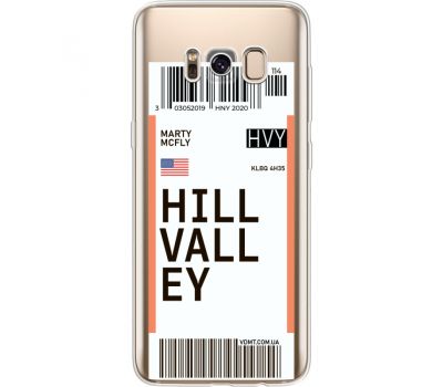 Силіконовий чохол BoxFace Samsung G950 Galaxy S8 Ticket Hill Valley (35049-cc94)