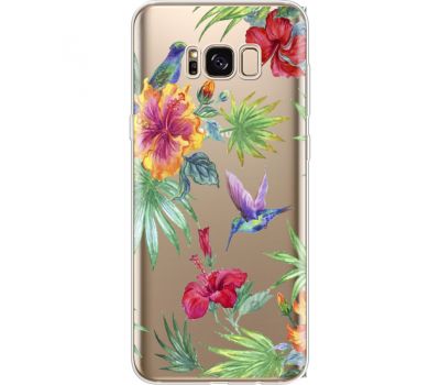 Силіконовий чохол BoxFace Samsung G955 Galaxy S8 Plus Tropical (35050-cc25)