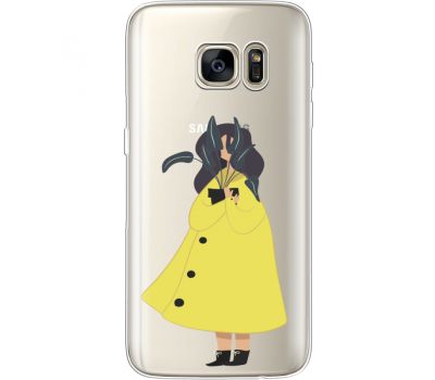Силіконовий чохол BoxFace Samsung G930 Galaxy S7 Just a Girl (35495-cc60)