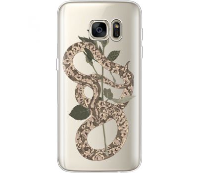 Силіконовий чохол BoxFace Samsung G930 Galaxy S7 Glamor Snake (35495-cc67)