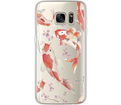 Силіконовий чохол BoxFace Samsung G930 Galaxy S7 Japanese Koi Fish (35495-cc3)