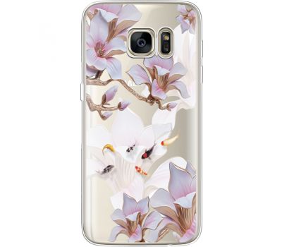 Силіконовий чохол BoxFace Samsung G930 Galaxy S7 Chinese Magnolia (35495-cc1)