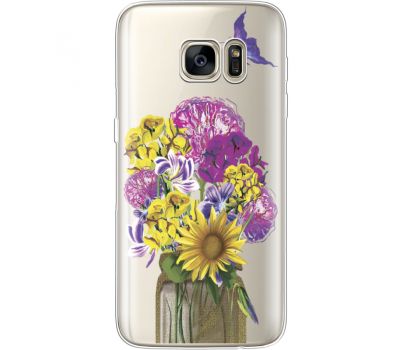 Силіконовий чохол BoxFace Samsung G930 Galaxy S7 My Bouquet (35495-cc20)