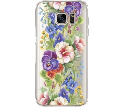 Силіконовий чохол BoxFace Samsung G930 Galaxy S7 Summer Flowers (35495-cc34)