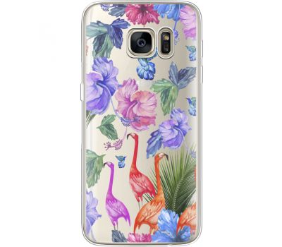 Силіконовий чохол BoxFace Samsung G930 Galaxy S7 Flamingo (35495-cc40)