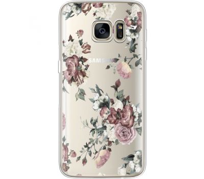 Силіконовий чохол BoxFace Samsung G930 Galaxy S7 Roses (35495-cc41)