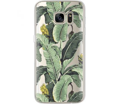 Силіконовий чохол BoxFace Samsung G930 Galaxy S7 Banana Leaves (35495-cc28)