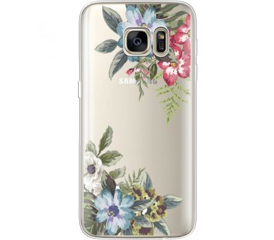 Силіконовий чохол BoxFace Samsung G930 Galaxy S7 Floral (35495-cc54)