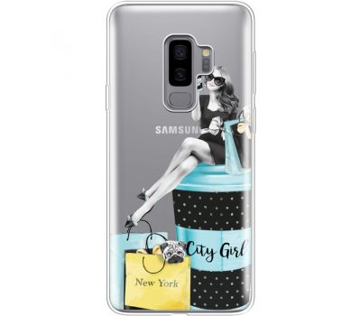 Силіконовий чохол BoxFace Samsung G965 Galaxy S9 Plus City Girl (35749-cc56)