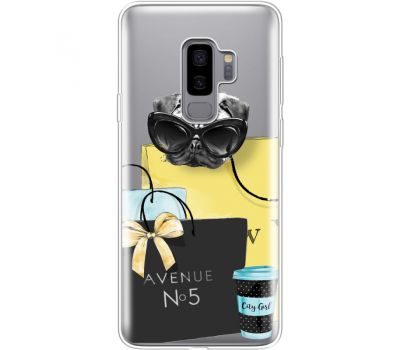Силіконовий чохол BoxFace Samsung G965 Galaxy S9 Plus Fashion Pug (35749-cc55)