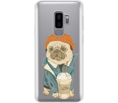 Силіконовий чохол BoxFace Samsung G965 Galaxy S9 Plus Dog Coffeeman (35749-cc70)