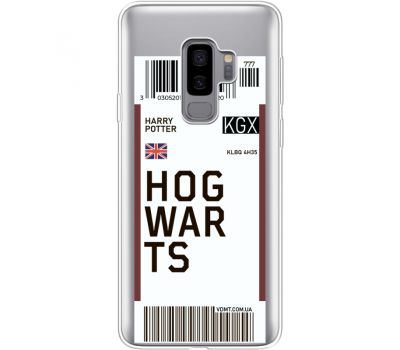 Силіконовий чохол BoxFace Samsung G965 Galaxy S9 Plus Ticket Hogwarts (35749-cc91)