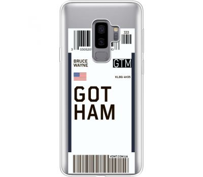 Силіконовий чохол BoxFace Samsung G965 Galaxy S9 Plus Ticket Gotham (35749-cc92)