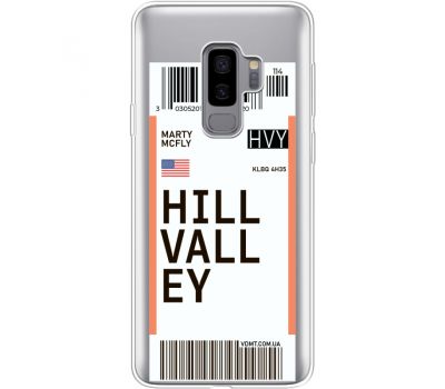 Силіконовий чохол BoxFace Samsung G965 Galaxy S9 Plus Ticket Hill Valley (35749-cc94)