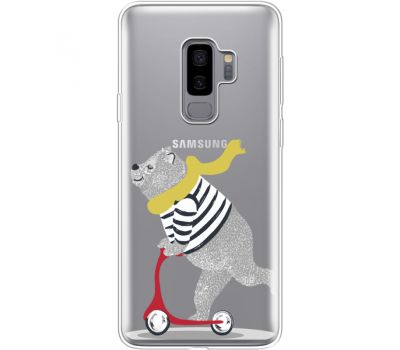 Силіконовий чохол BoxFace Samsung G965 Galaxy S9 Plus Happy Bear (35749-cc10)