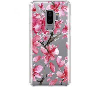 Силіконовий чохол BoxFace Samsung G965 Galaxy S9 Plus Pink Magnolia (35749-cc37)