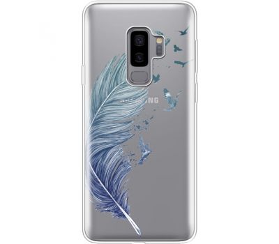 Силіконовий чохол BoxFace Samsung G965 Galaxy S9 Plus Feather (35749-cc38)