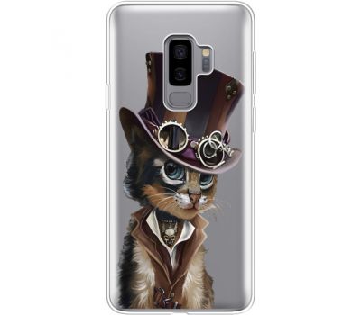 Силіконовий чохол BoxFace Samsung G965 Galaxy S9 Plus Steampunk Cat (35749-cc39)