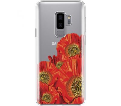 Силіконовий чохол BoxFace Samsung G965 Galaxy S9 Plus Red Poppies (35749-cc44)