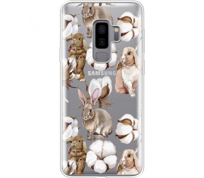 Силіконовий чохол BoxFace Samsung G965 Galaxy S9 Plus Cotton and Rabbits (35749-cc49)