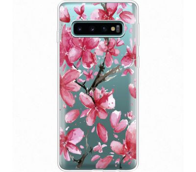 Силіконовий чохол BoxFace Samsung G973 Galaxy S10 Pink Magnolia (35879-cc37)