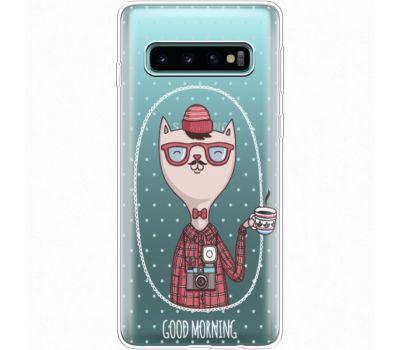 Силіконовий чохол BoxFace Samsung G973 Galaxy S10 Good Morning (35879-cc42)