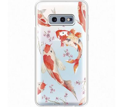 Силіконовий чохол BoxFace Samsung G970 Galaxy S10e Japanese Koi Fish (35884-cc3)