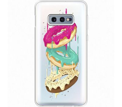 Силіконовий чохол BoxFace Samsung G970 Galaxy S10e Donuts (35884-cc7)