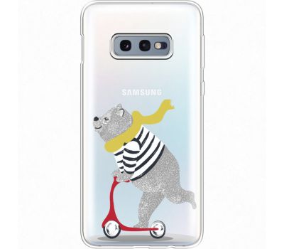 Силіконовий чохол BoxFace Samsung G970 Galaxy S10e Happy Bear (35884-cc10)