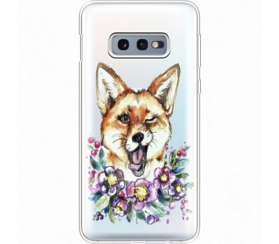 Силіконовий чохол BoxFace Samsung G970 Galaxy S10e Winking Fox (35884-cc13)