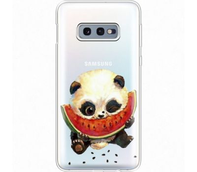 Силіконовий чохол BoxFace Samsung G970 Galaxy S10e Little Panda (35884-cc21)