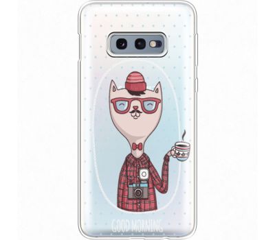 Силіконовий чохол BoxFace Samsung G970 Galaxy S10e Good Morning (35884-cc42)