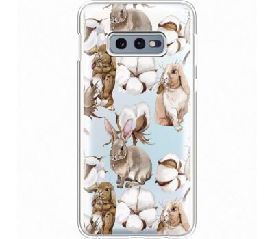 Силіконовий чохол BoxFace Samsung G970 Galaxy S10e Cotton and Rabbits (35884-cc49)