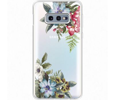 Силіконовий чохол BoxFace Samsung G970 Galaxy S10e Floral (35884-cc54)