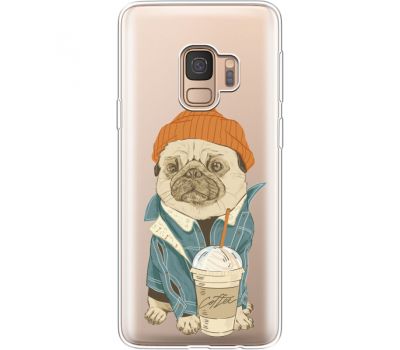 Силіконовий чохол BoxFace Samsung G960 Galaxy S9 Dog Coffeeman (36194-cc70)